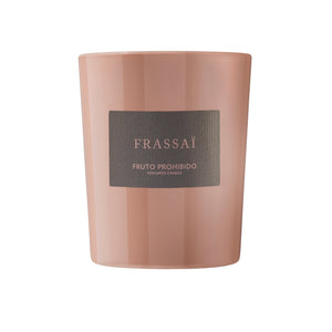 Frassai Fruto Prohibido - Forbidden Fruit scented candle. Pomegranate Seeds, Narcotic Narcissus, Dark Oak, Decadent Vanilla, Leather
While picking narcissus flowers in a meadow, Persephone was abducted. Whether or not she knew that anyone who had eaten in the Underworld would not be allowed to return to the world above… Persephone went ahead, and ate six or seven of the pomegranate seeds.
Light the Fruto Prohibido candle and cross over to a forbidden world.