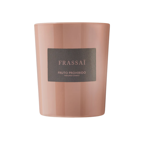 Frassai Fruto Prohibido - Forbidden Fruit scented candle. Pomegranate Seeds, Narcotic Narcissus, Dark Oak, Decadent Vanilla, Leather
While picking narcissus flowers in a meadow, Persephone was abducted. Whether or not she knew that anyone who had eaten in the Underworld would not be allowed to return to the world above… Persephone went ahead, and ate six or seven of the pomegranate seeds.
Light the Fruto Prohibido candle and cross over to a forbidden world.