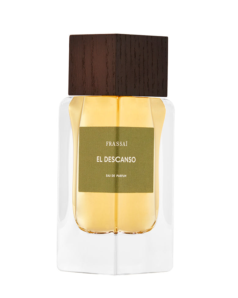 FRASSAÏ El Descanso eau de parfum — earthy wheat and ombú niche fragrance by Frassaï