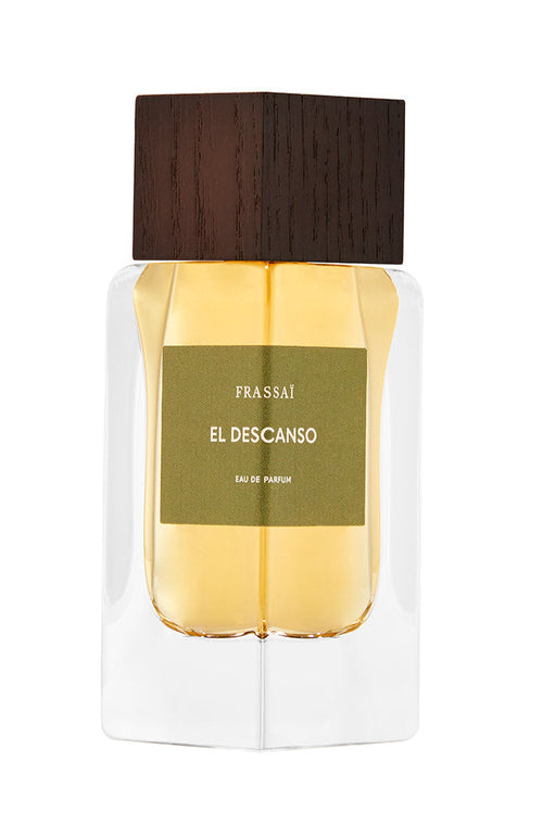 FRASSAÏ El Descanso eau de parfum — earthy wheat and ombú niche fragrance by Frassaï