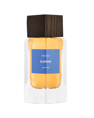 Frassai Blondine eau de parfum salted butter caramel tiger lily ashok flower cacao tonka beans blond musks green mandarin pear leaves. Best selling Frassai fragrance Argentina.