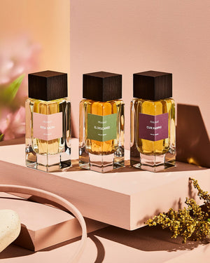 Moved by the rhythms of the natural world, El Sur fragrance collection celebrates the purity and simple elegance of Argentine leather, bran, palo santo and rose.

Live your experience in the vastness of nature. Wander from the lush Yungas in Northern Argentina to the wild gaucho pampa lands. Seek refuge with three scents to wear individually or layer and combine. Experience the breathtaking beauty and find sanctuary in the moment that is now.