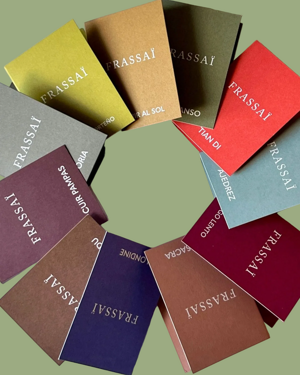Collection of Frassai fragrance samples which are ideal to test and try new perfumes from the niche fragrance brand. 