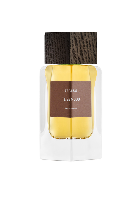 FRASSAÏ Teisenddu eau de parfum — woody gourmand niche fragrance by Frassaï